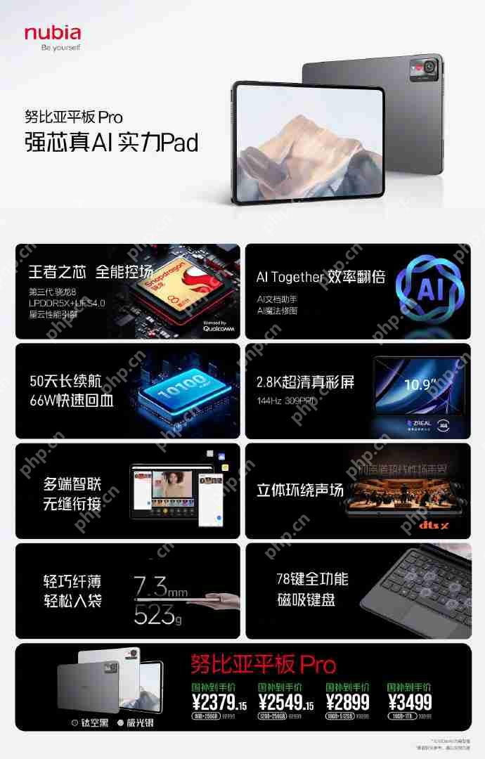 努比亚Z70S Ultra摄影师版发布：第五代35mm定制光学，4599元起