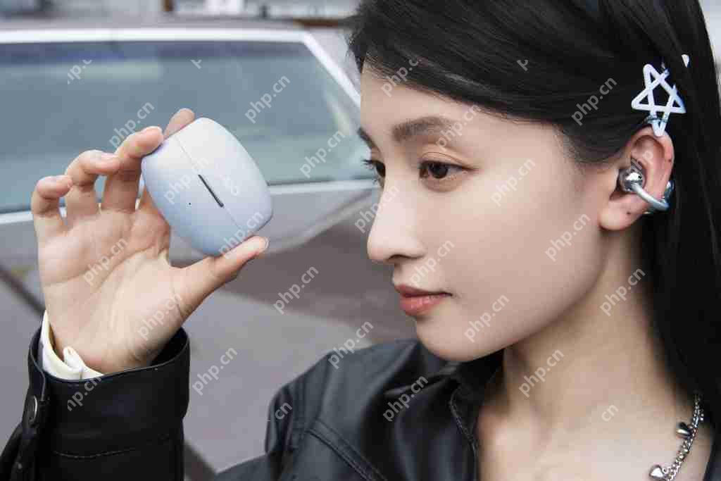 OPPO Enco Clip 珠光海图赏:轻盈科技美学入耳