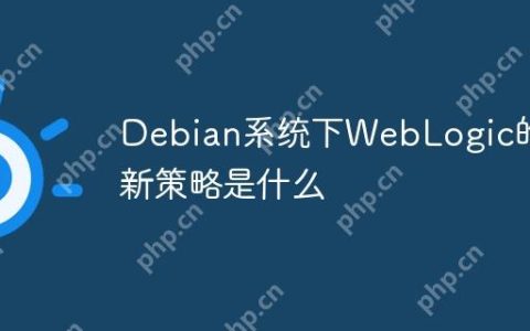 Debian系统下WebLogic的更新策略是什么