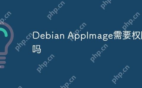 Debian AppImage需要权限吗