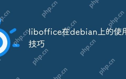 liboffice在debian上的使用技巧
