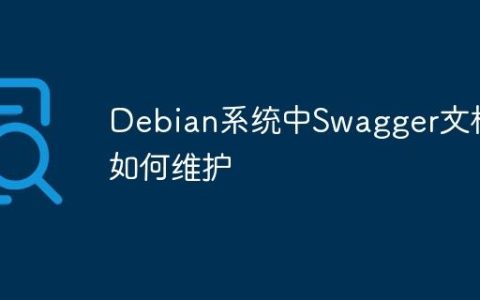 Debian系统中Swagger文档如何维护