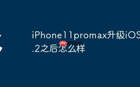 iPhone11promax升级iOS 17.2之后怎么样