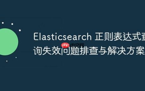 Elasticsearch 正则表达式查询失效问题排查与解决方案