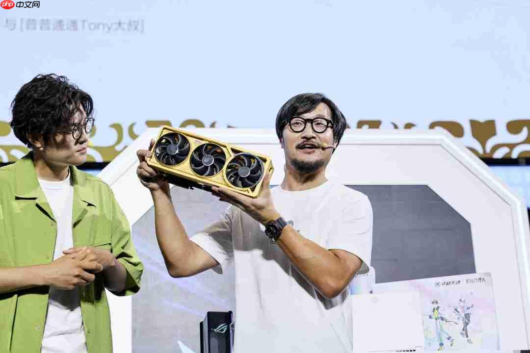“大陆秀夫”遇上本尊!华硕中国总经理Tony大叔与小岛同框