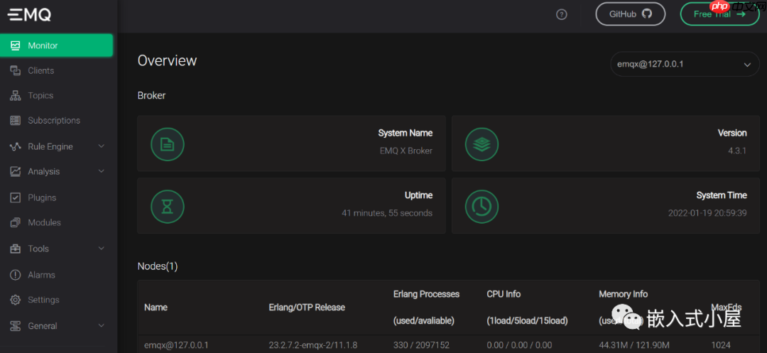 使用 EMQ 搭建 MQTT 服务器