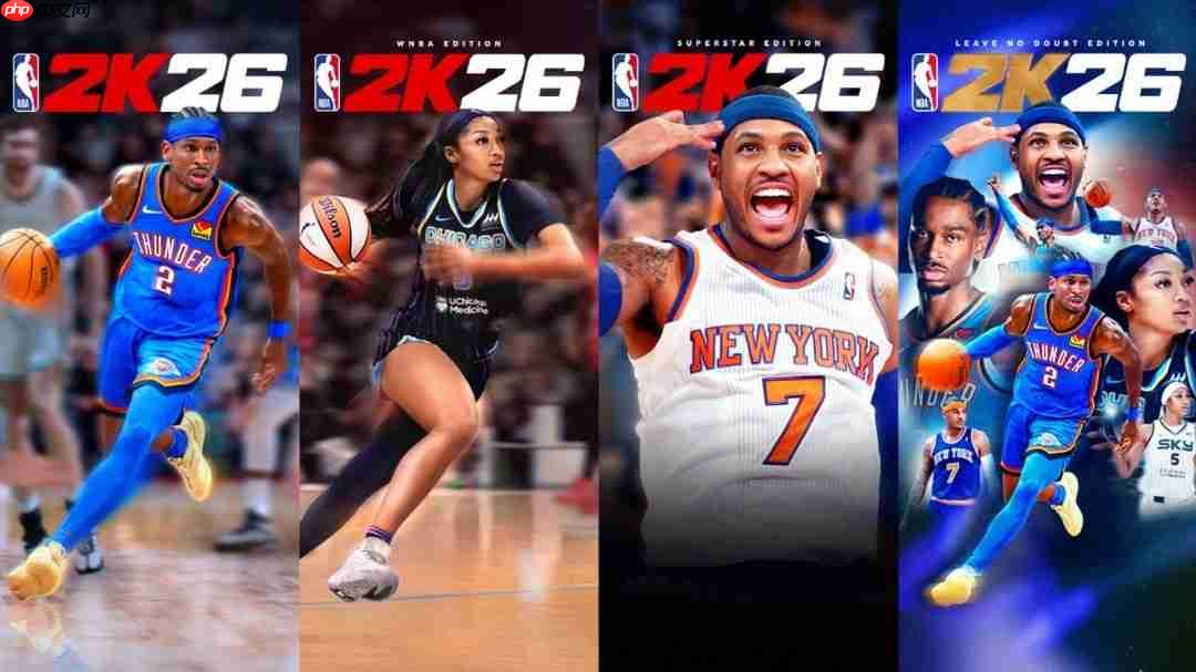 《NBA 2K26》PC配置需求公布 1060即可爽玩!