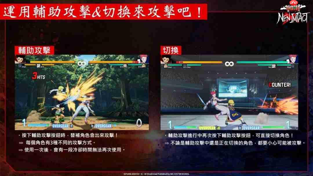 2D对战格斗游戏《HUNTER×HUNTER NEN×IMPACT》今天上市!