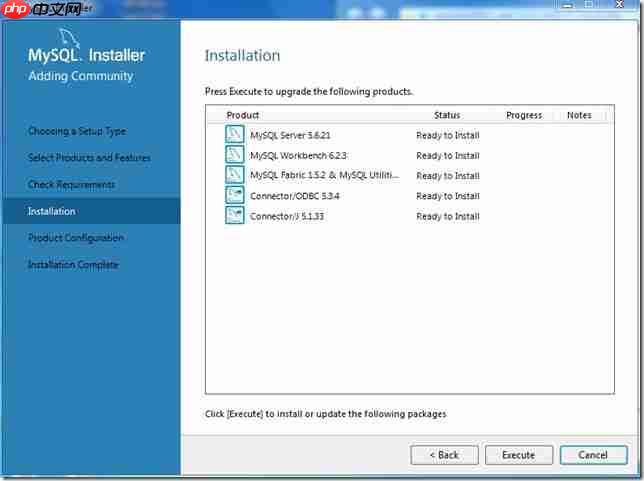 Windows下MySQL数据库安装配置详解