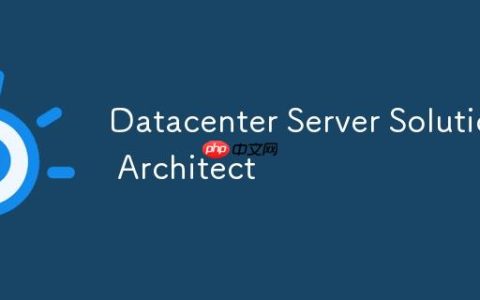 Datacenter Server Solution Architect