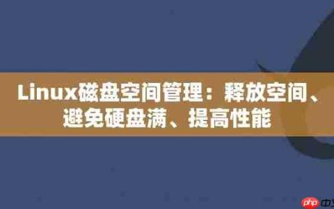 Linux磁盘空间管理：释放空间、避免硬盘满、提高性能