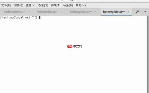 【Linux】linux 下打开多个终端的快捷键