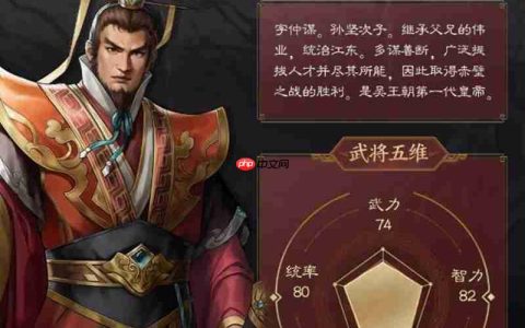 新三国志曹操传孙权有什么技能 孙权技能效果详解