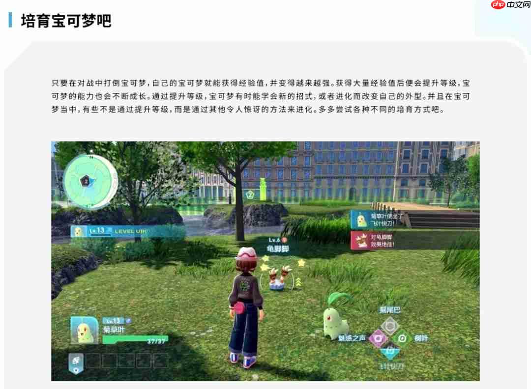 不再是回合制? 《宝可梦传说Z-A》公布即时战斗演示