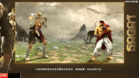 《街霸6》沙加特官方角色指南!泰拳强者恐怖如斯!