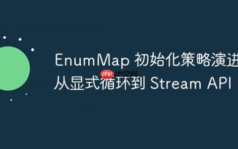 EnumMap 初始化策略演进：从显式循环到 Stream API