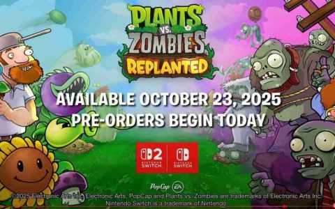 《植物大战僵尸：重植版》公布 登陆Switch 2和Switch、新增本地联机和PvP