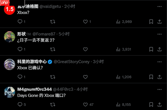 《往日不再》开发商Bend发神秘动态:登Xbox还是出续作?