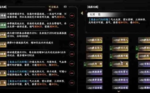 下一站江湖2怎么加点 属性分配技巧详细解析