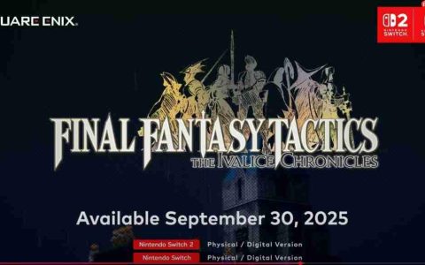 《最终幻想战略版：伊瓦利斯编年史》NS2和NS发售日公布