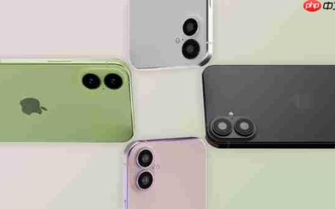 iPhone 17最新渲染图曝光：浅蓝、浅绿、紫色成焦点