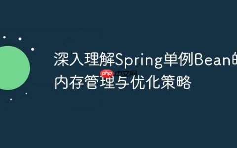 深入理解Spring单例Bean的内存管理与优化策略
