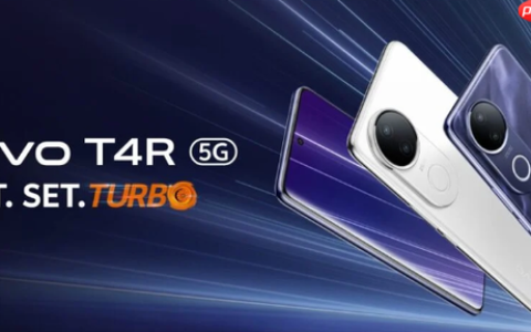 vivo T4R 5G海外发布 搭载曲面OLED屏与5700mAh电池