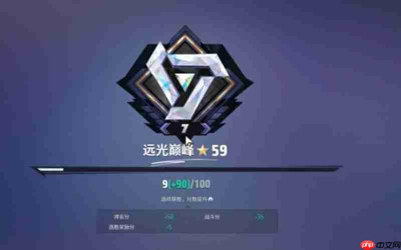 远光84段位怎么划分 远光84排位赛段位系统详解