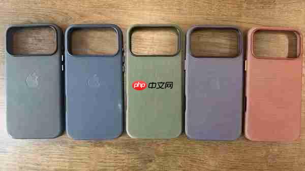 iPhone 17手机壳曝光 名为“TechWoven”拥有多款配色