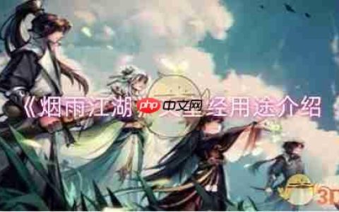 《烟雨江湖》攻略——文皇经用途介绍