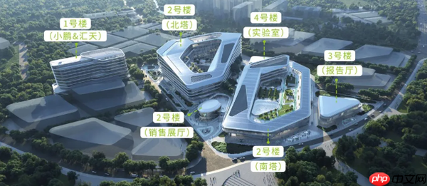 广州新地标!小鹏汽车新总部正式亮灯 明天新车上市!
