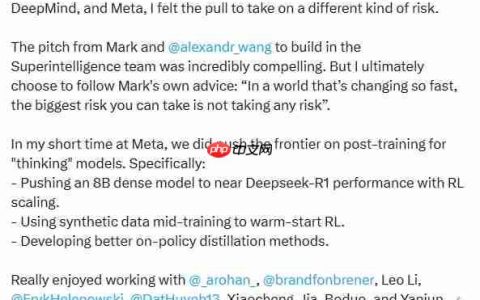 两名 OpenAI 研究员跳槽 Meta 不足一个月又跳回