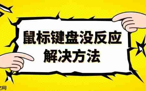 电脑鼠标键盘没反应怎么回事 这四个方法你不可错过