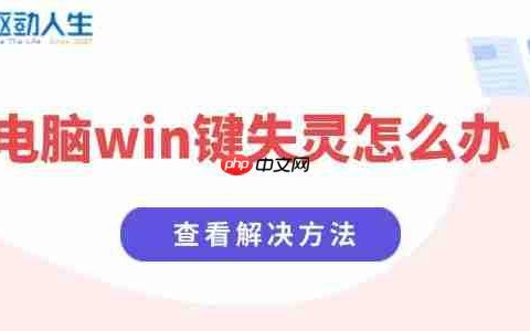 电脑win键失灵怎么办 Windows键没反应的解决方法