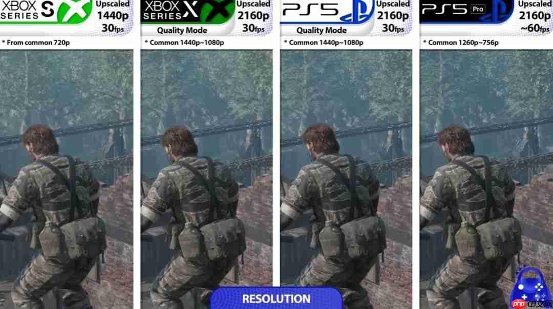 PS5居然最稳定! 《合金装备Δ:食蛇者》主机表现对比