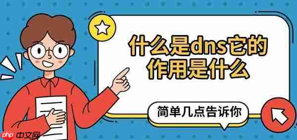 什么是dns它的作用是什么 简单几点告诉你