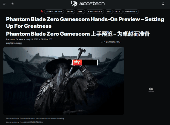wccftech《影之刃零》试玩报告:探索好 战斗爽!
