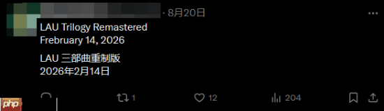 《古墓丽影》官推连发经典老游信息 暗示三部曲重制?