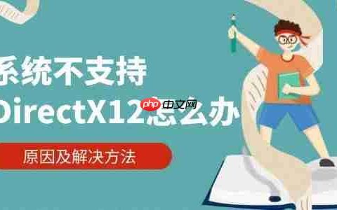 系统不支持DirectX12怎么办 原因及解决方法