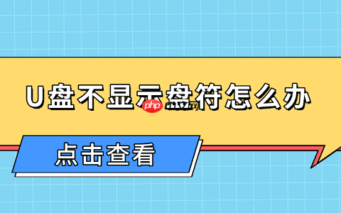 U盘不显示盘符怎么办 U盘不显示盘符的原因及解决方法