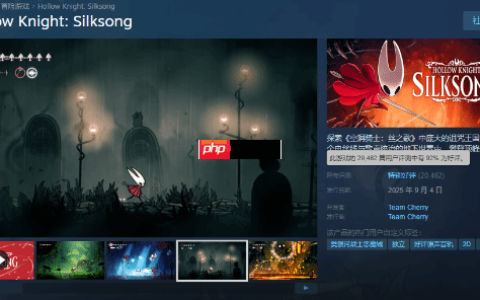 《空洞骑士：丝之歌》Steam评价降至特别好评：好评率92%