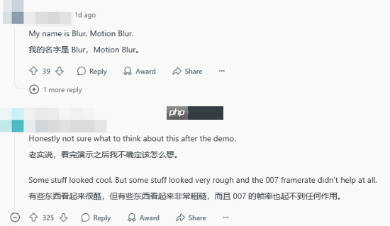 玩家批《007黎明曙光》实机演示性能不佳：这帧率咋过的高层批准？