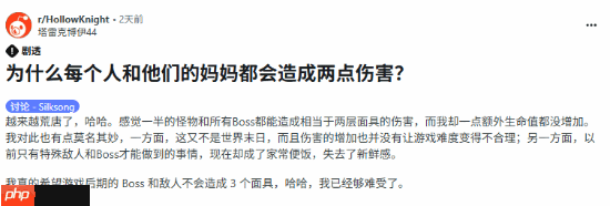 玩家抱怨《丝之歌》难度大:一刀两格血怎么玩?