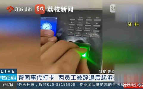 伪造指纹“代打卡”，两名员工被辞退后起诉公司遭驳回