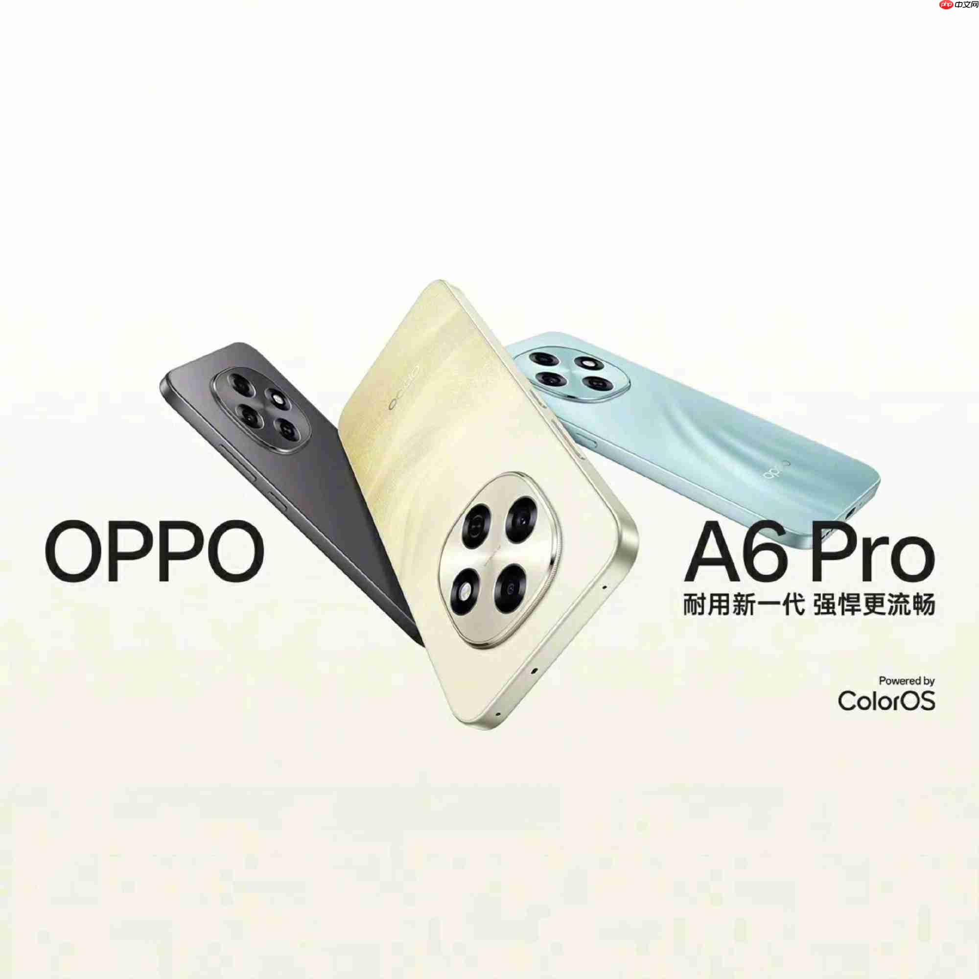 超流畅耐用战神!OPPO A6 Pro配置抢先看