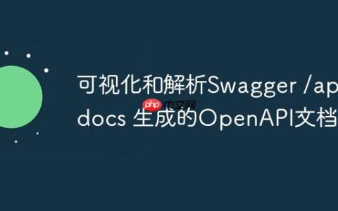 可视化和解析Swagger /api-docs 生成的OpenAPI文档