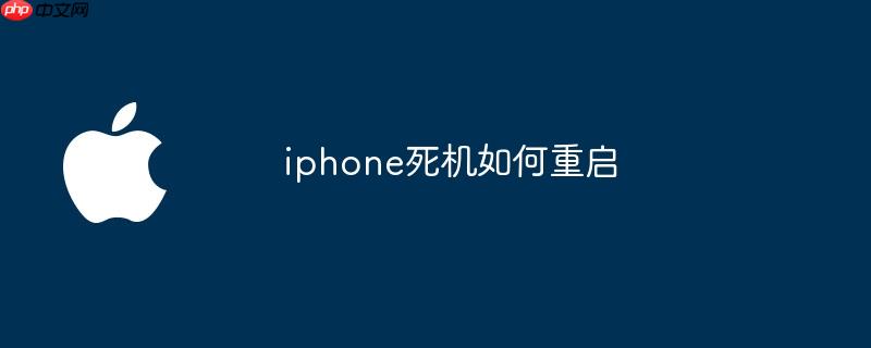 iphone死机如何重启