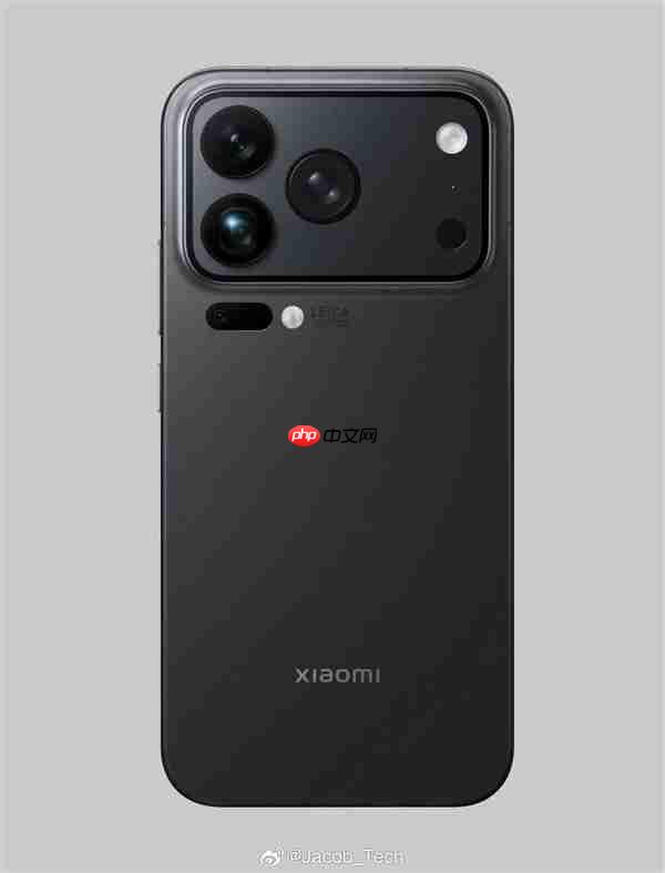 小米17 Pro被网友P成黑色版iPhone 17 Pro:上热搜了
