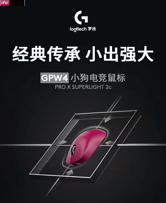 GPW4小狗!罗技G PRO X SUPERLIGHT 2c鼠标定名