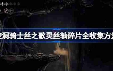 空洞骑士丝之歌灵丝轴碎片全收集方法-空洞骑士丝之歌灵丝轴碎片怎么全收集